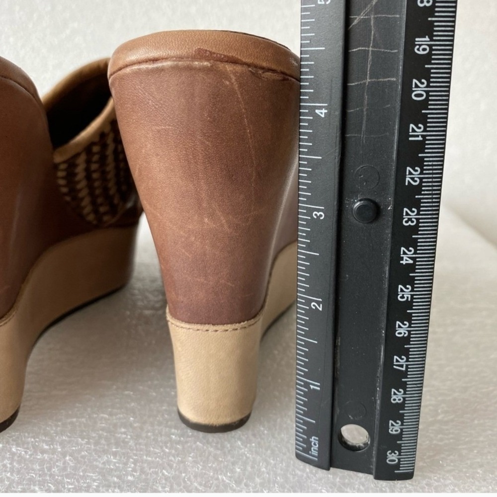 UGG Australia Women's Doha Wedge Platform Sandal Braided Woven Brown Size 9 - Picture 6 of 8